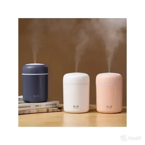 Õhuniisutaja LED valgusega H2O Humidifier, must