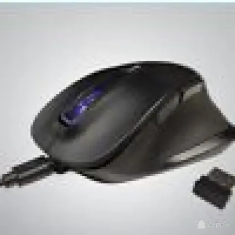 Trust Fyda juhtmevaba hiir ergonoomiline USB must