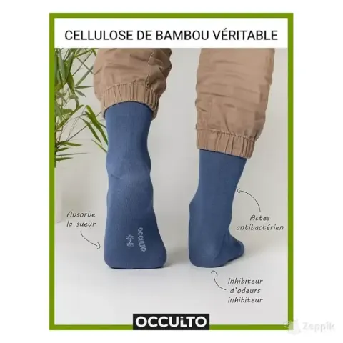 Occulto bambussokid, 6 paari, 35–38 EU