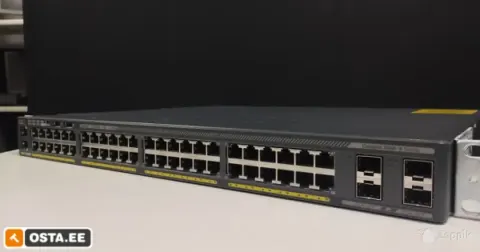 Cisco Catalyst WS-C2960X-48FPS-L Gigabit lüliti