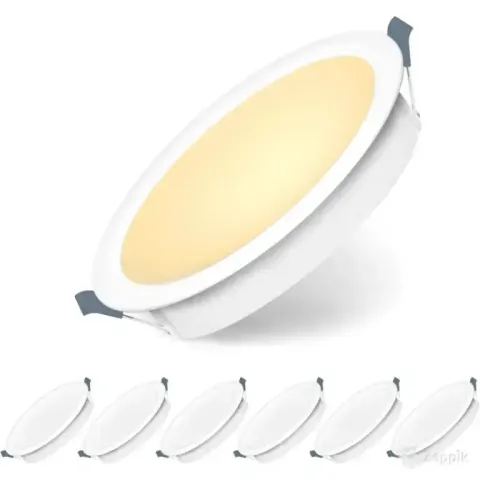 Jaenmsa Genmsa 3000K 5W süvistatavad LED-valgustid 6tk