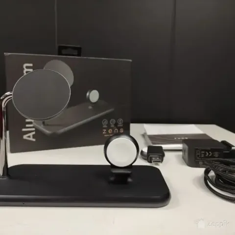 Zens Magnetic + Watch Aluminium Wireless Charger(ZEDC18B/00)