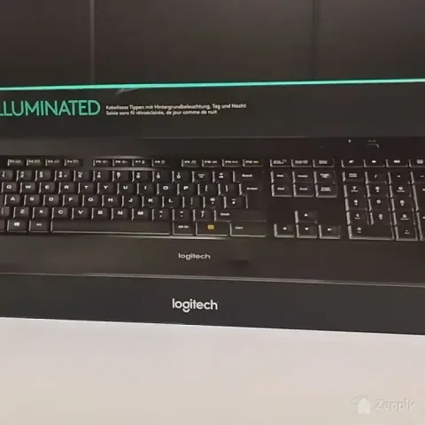 Logitech K800 valgustusega juhtmevaba klaviatuur (DEU, uus)