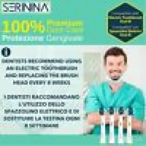 lot uus serinina elektrilise hambaharja otsik oral b 8 tk
