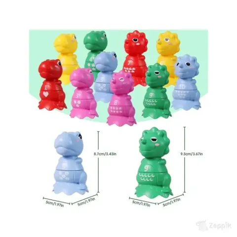 Montessori mänguasjad peenmotoorika arendamiseks Jiosdo dinosaurused