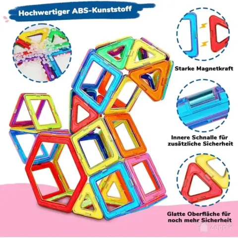 Kouyuo Magnetkuubikute konstruktor, 48 tk