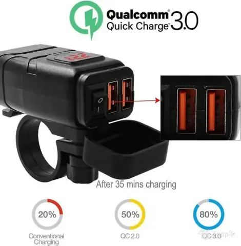 Beedove QK010D-BD-EU-123 USB laadija