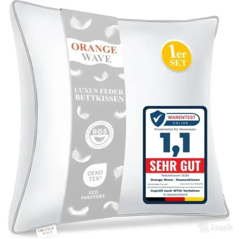 Orange Wave padi 60 x 60 cm