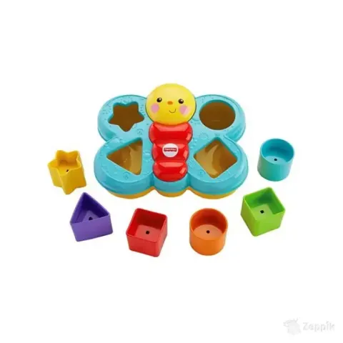 Klotsisorteerija Liblikas Plastmassist. Fisher Price