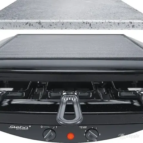 lot steba rc 3 plus raclette grill