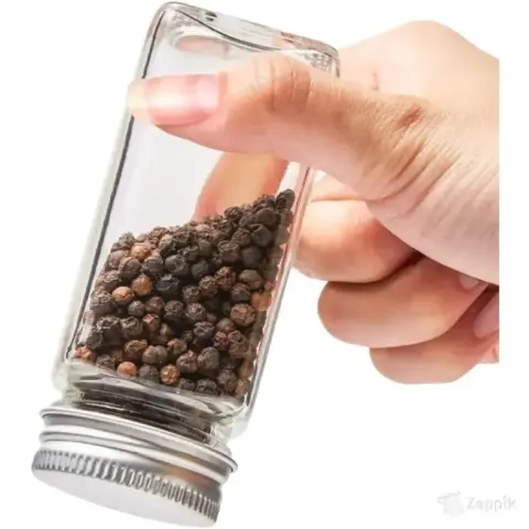 Ezoware Läbipaistvad klaasist maitseainepurgid, 24 tk, 120 ml
