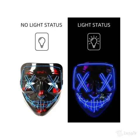 Daikoye LED Halloweeni mask