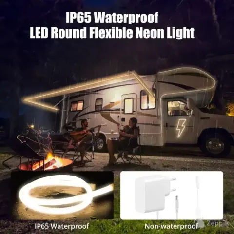 Houhui LED valgusriba neoonriba, 1 m