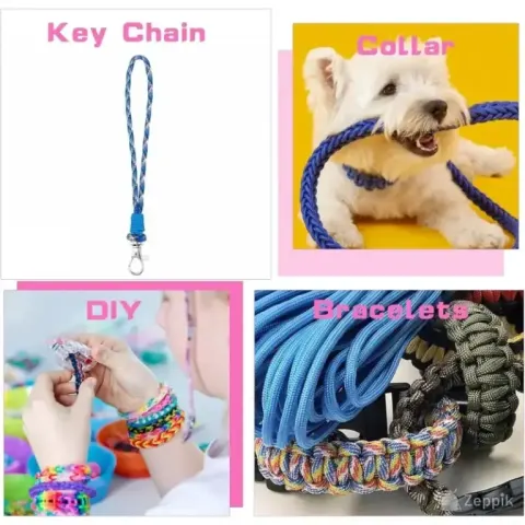 Multifunktsionaalne nöör Paracord, 10 värvi