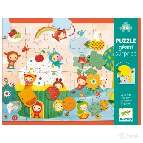 Gigantpusled Üllatuspusle - Kook / Giant puzzles - Surprise - The Cake