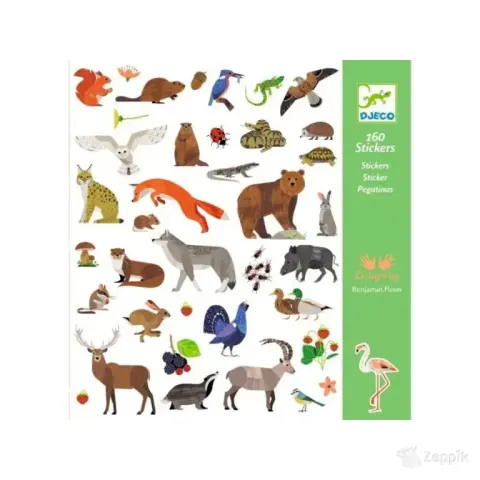 Kleepsud - 160 kleepsu - Fauna