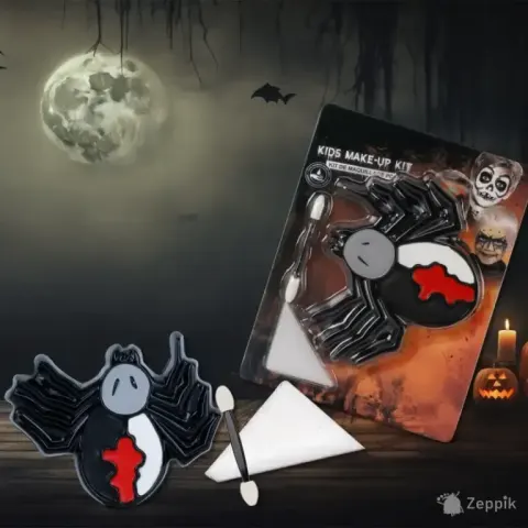 Beteligir halloweeni kehakunsti komplekt