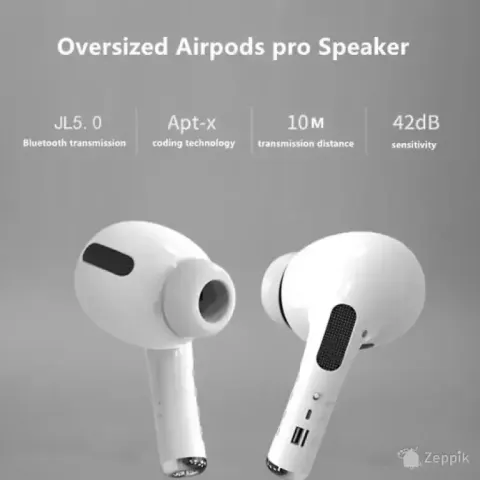 lot uus muusikakolar airpo pro giant mk 201 valge