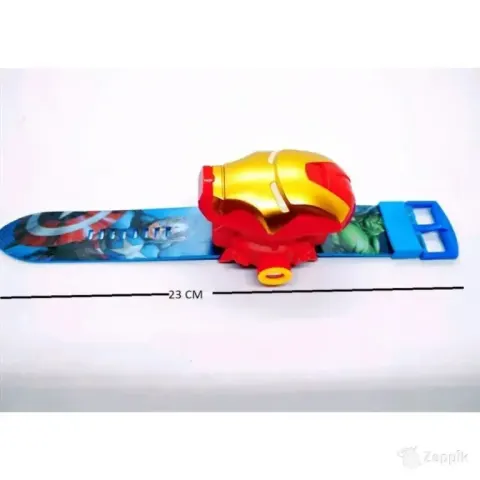 MILANDO B9 Laste käekell projektoriga Marvel Iron Man