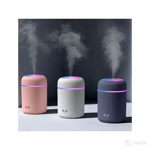 Õhuniisutaja LED valgusega H2O Humidifier, must