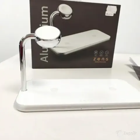 Zens Dual Aluminium Wireless Charger + Apple Watch 10W