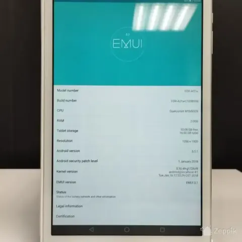 Huawei MediaPad (FDR-A01W) 2GB RAM, 16GB, Android 5.1.1