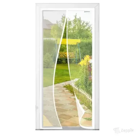 design4door Magnetiline sääsevõrk uksele 80x240 cm, valge