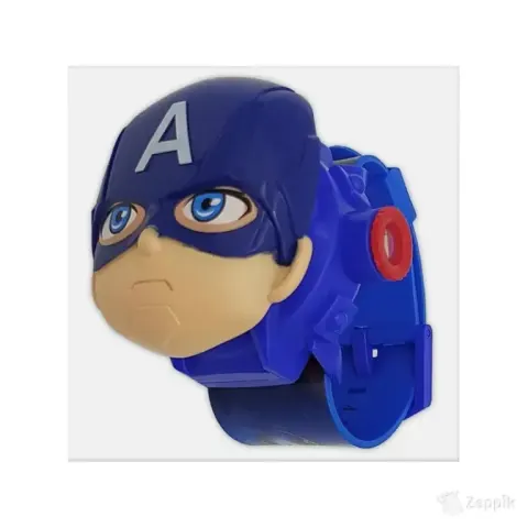 MILANDO B8 Laste käekell projektoriga Marvel Avengers Captain America
