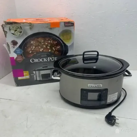 lot crock pot aeglane pliit 5 6l csc066x programmeeritav