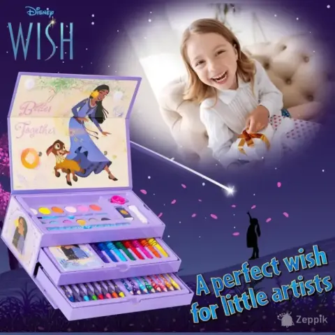 Disney Kids joonistamiskomplekt