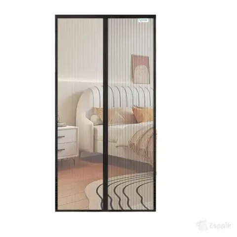 JOY2SEE sääsevõrk uksele 95×205 cm, must