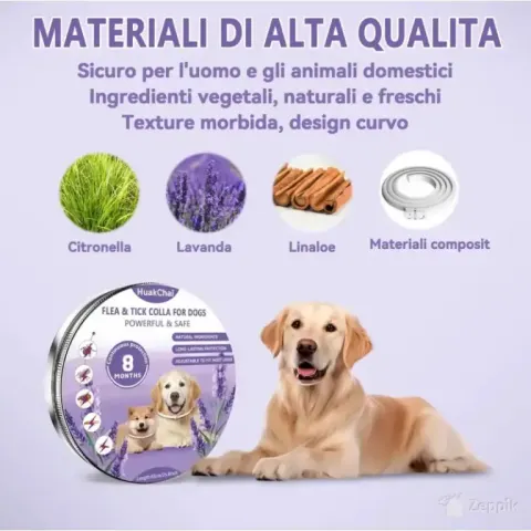 HuakChai putukatõrje kaelarihm koertele (65cm)