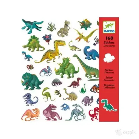 Kleepsud - 160 kleepsu - Dinosaurused