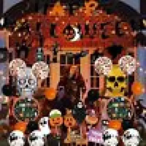 lot uus halloweeni peokaunistuste komplekt infreecs 67 tk
