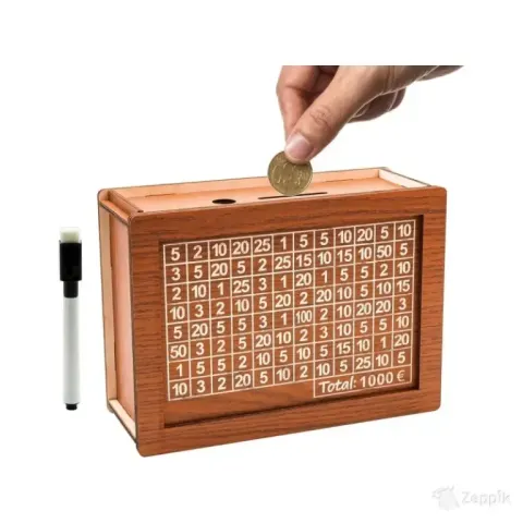 Puidust rahakassa Brelet