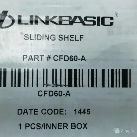 19" serverikapi riiul 1U sliding shelf Linkbasic CFD60-A