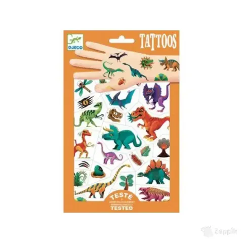 Laste tätoveering - Dinosaurused