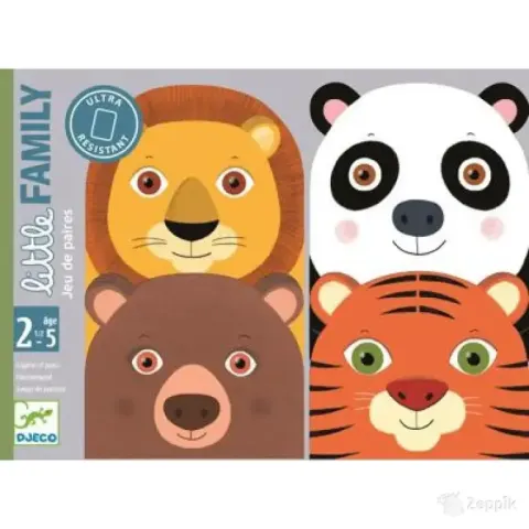Väikelaste kaardimäng - Little Family