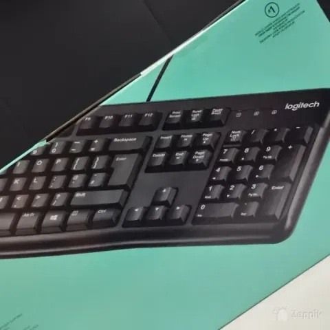Logitech K120 Klaviatuur Must