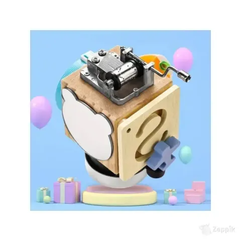 Muusikaline hariv sensoorne kuubik lastele Busy Cube