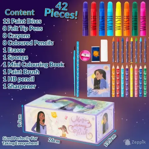 Disney Kids joonistamiskomplekt