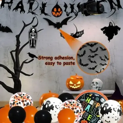 lot uus halloweeni peokaunistuste komplekt infreecs 67 tk