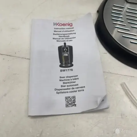 lot h koenig bw1778 ollekraan alumiinium 65 w 5 liitrit