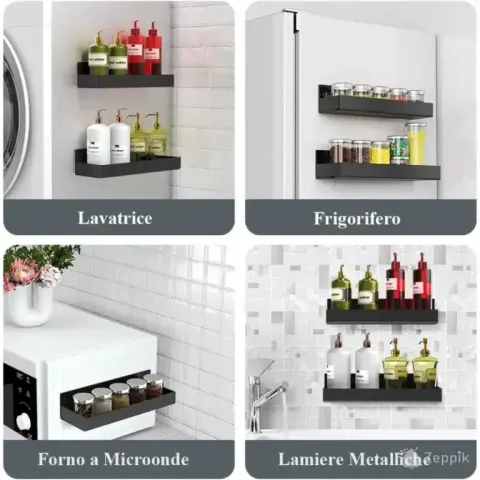 EnjoyNest magnetiline maitseaineriiul, 2 tk