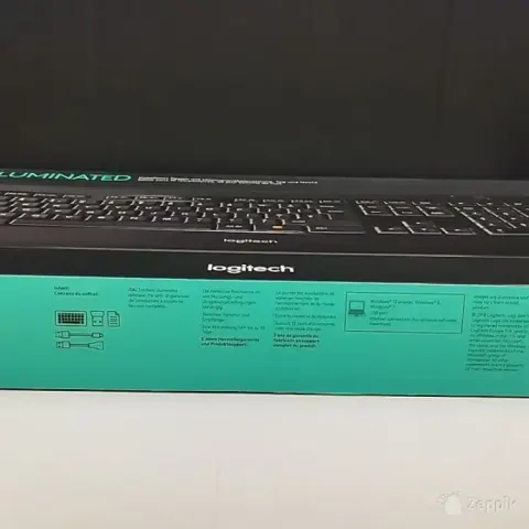 Logitech K800 valgustusega juhtmevaba klaviatuur (DEU, uus)