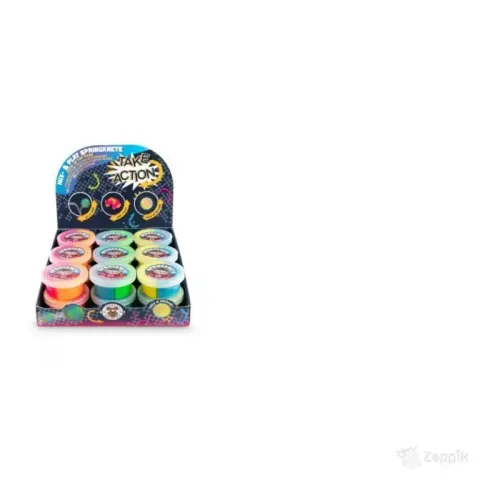 Naljakas hüppetainas - Pimedas hiilgav (25 g) (1 tk., 3 kujundust)