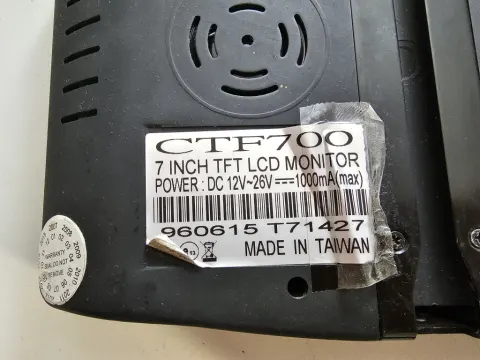 Cartft CTF 700 Touchscreen USB - Autodimmer - IR Remote - Audio