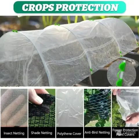 Polytunnel minikasvuhoone tunneli komplekt, 30 tk