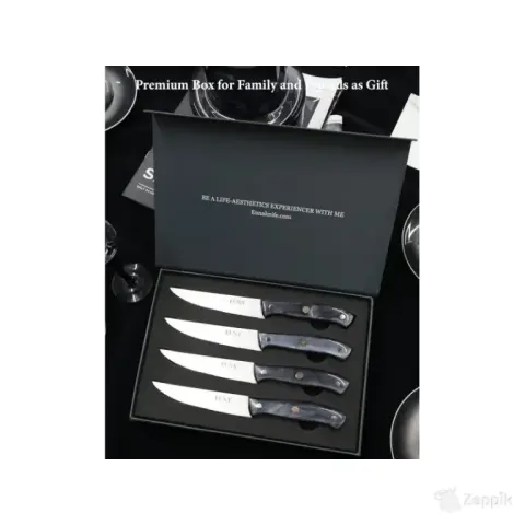 Steaknugade komplekt Euna, 4 tk
