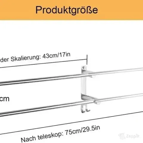 lot uus alrens valjatommatav kateratikuivati 43 75 cm